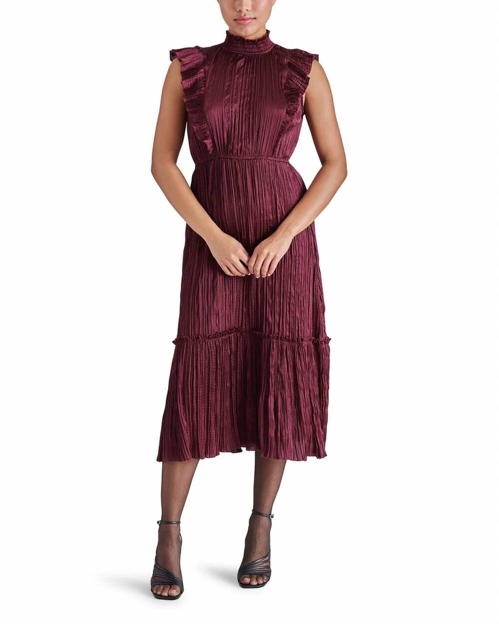 NEW STEVE MADDEN wednesday dress in wine